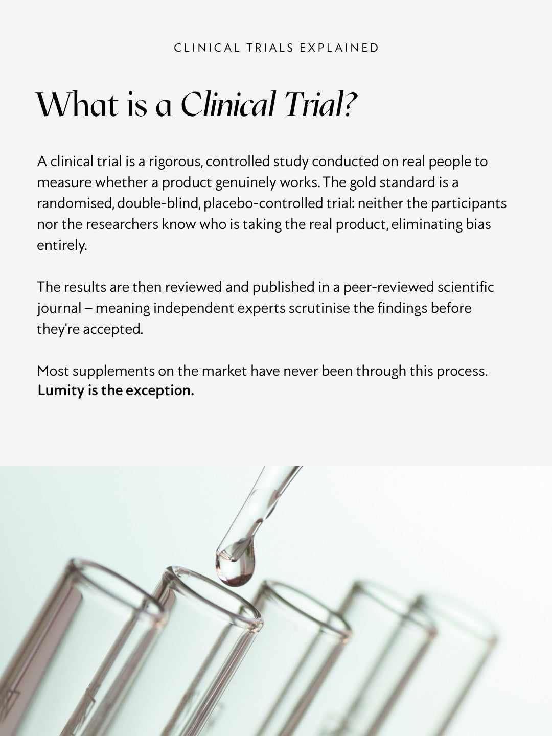 How can you tell if a supplement study is trustworthy and well designed?
