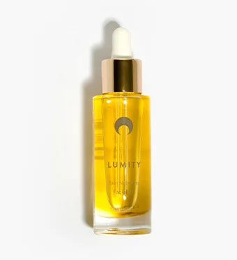 Bottle of Lumity facial oil