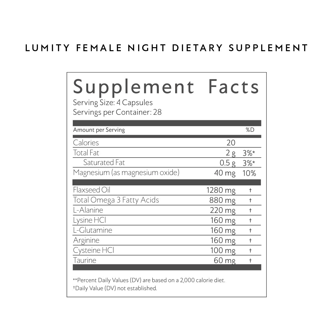 Morning & Night Female Supplement