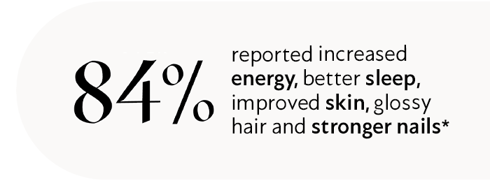 Statistic about Morning & Night benefits with text on a white background