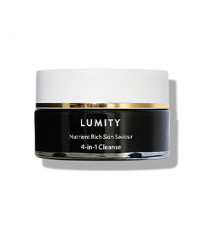 Lumity Skin Nutrients 4-in-1 Cleanse product on a white background